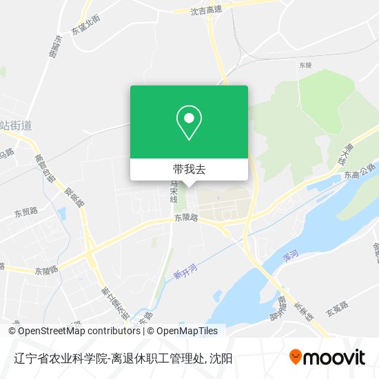 辽宁省农业科学院-离退休职工管理处地图