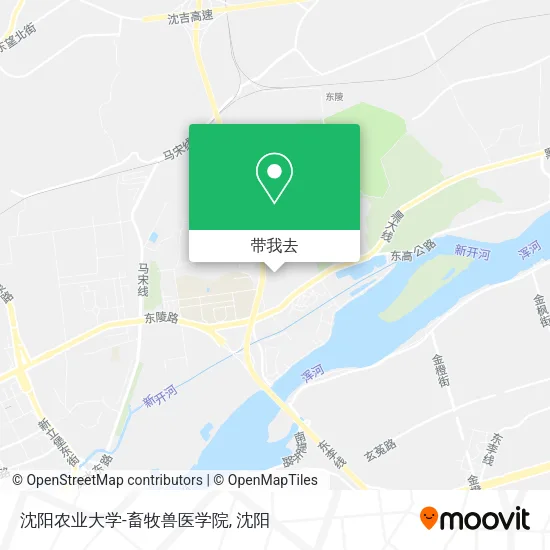沈阳农业大学-畜牧兽医学院地图