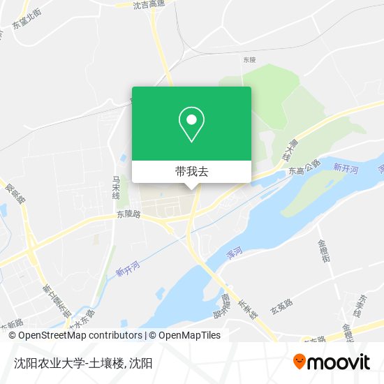 沈阳农业大学-土壤楼地图