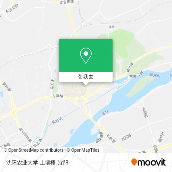 沈阳农业大学-土壤楼地图