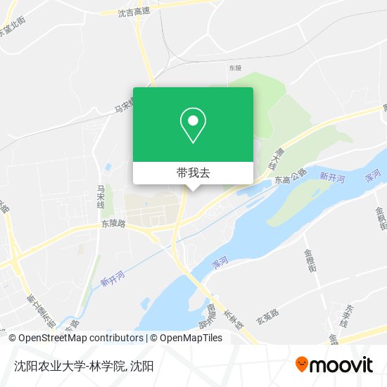 沈阳农业大学-林学院地图