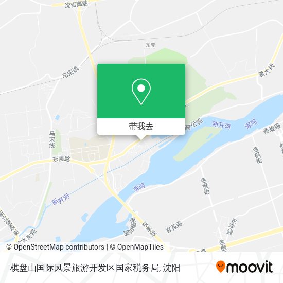 棋盘山国际风景旅游开发区国家税务局地图