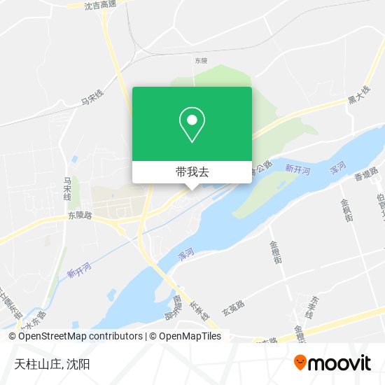 天柱山庄地图