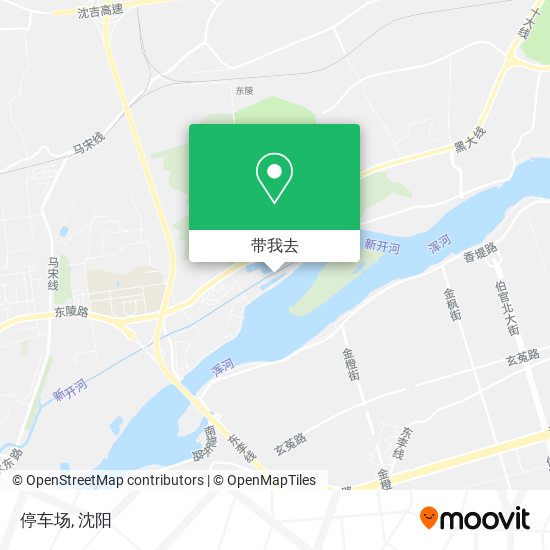停车场地图