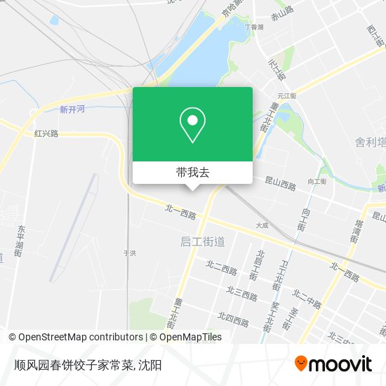 顺风园春饼饺子家常菜地图