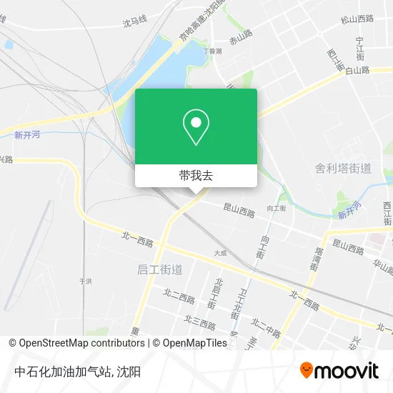 中石化加油加气站地图