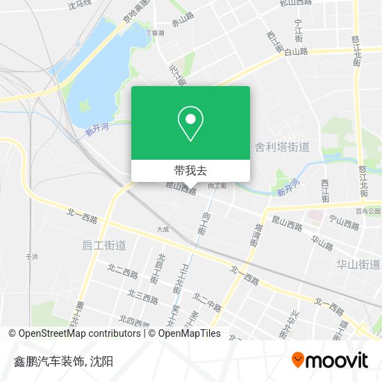 鑫鹏汽车装饰地图