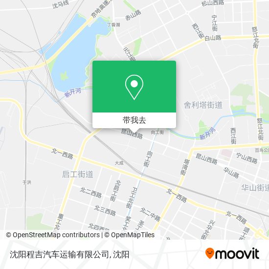沈阳程吉汽车运输有限公司地图
