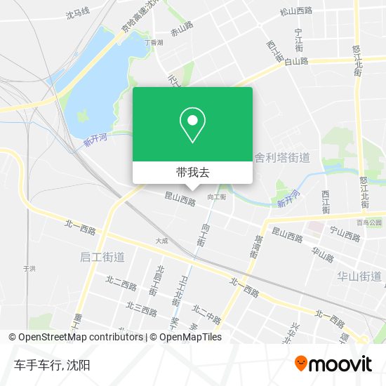 车手车行地图