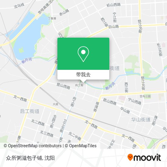 众所粥滋包子铺地图