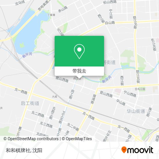 和和棋牌社地图