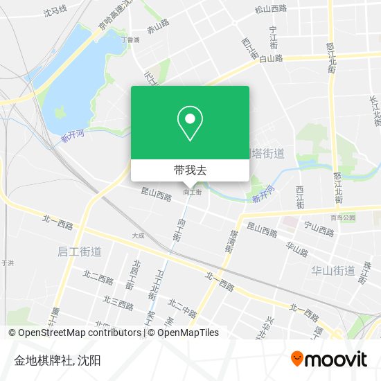 金地棋牌社地图