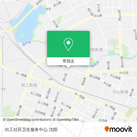 向工社区卫生服务中心地图