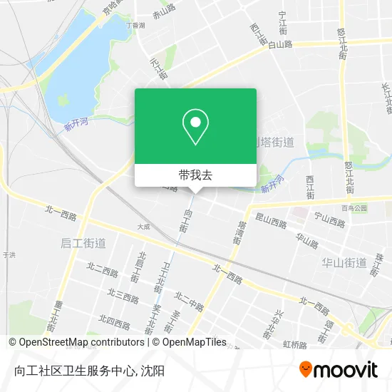 向工社区卫生服务中心地图