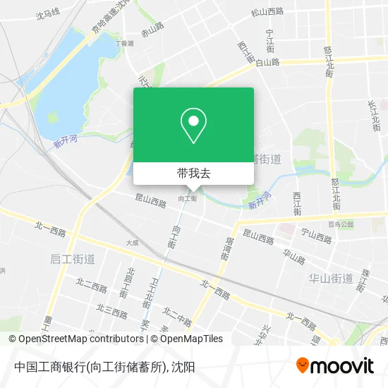 中国工商银行(向工街储蓄所)地图