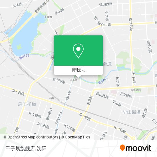 千子晨旗舰店地图