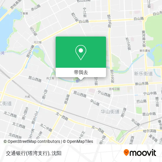 交通银行(塔湾支行)地图