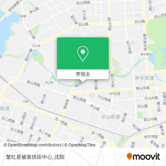 繁红星被装供应中心地图