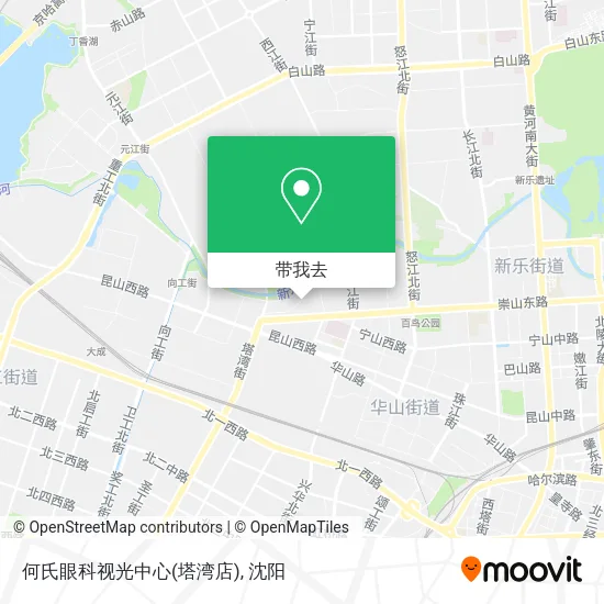 何氏眼科视光中心(塔湾店)地图
