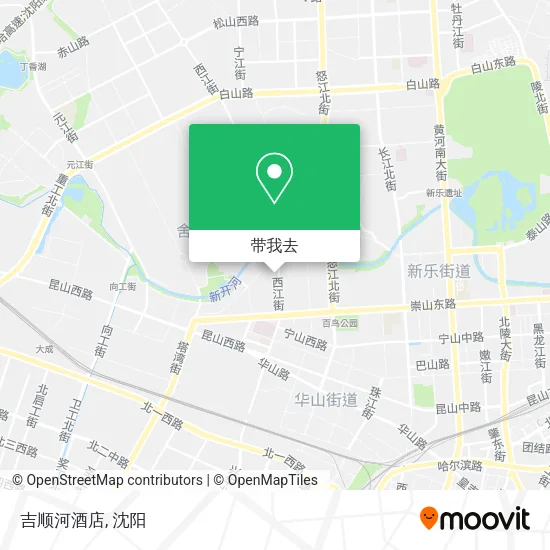 吉顺河酒店地图