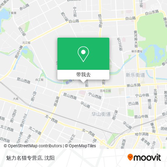 魅力名猫专营店地图