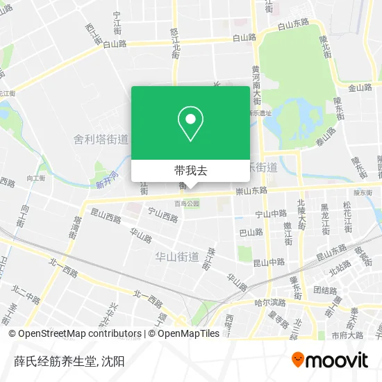 薛氏经筋养生堂地图