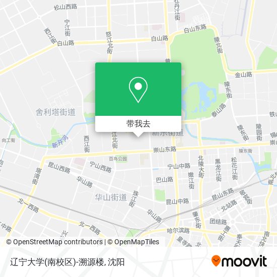辽宁大学(南校区)-溯源楼地图