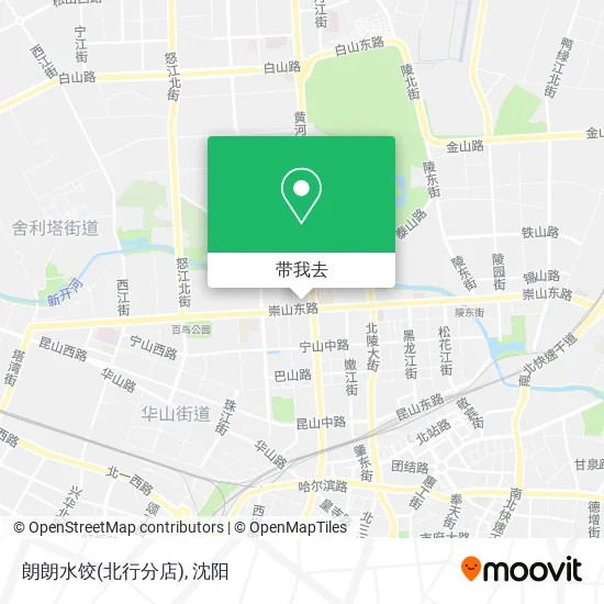 朗朗水饺(北行分店)地图