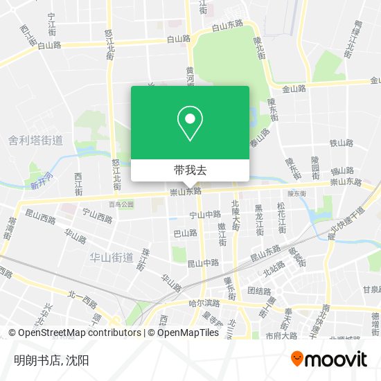 明朗书店地图