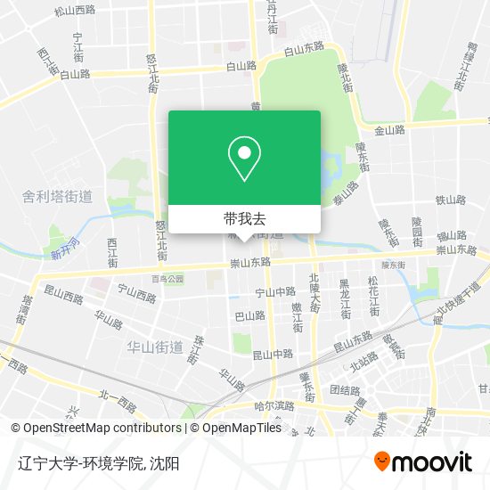 辽宁大学-环境学院地图