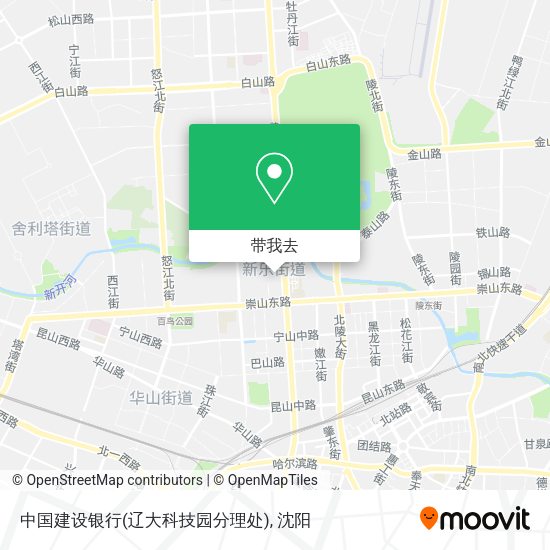 中国建设银行(辽大科技园分理处)地图