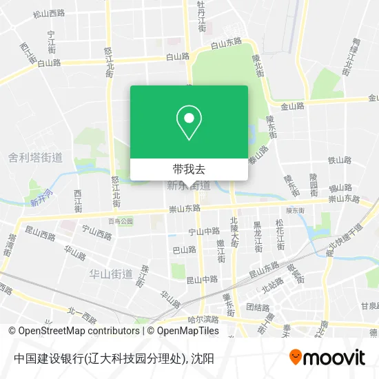 中国建设银行(辽大科技园分理处)地图