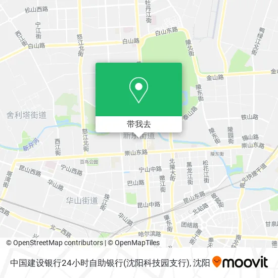 中国建设银行24小时自助银行(沈阳科技园支行)地图