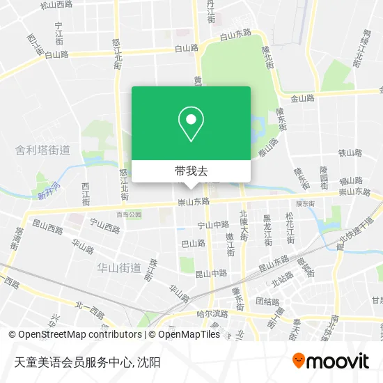 天童美语会员服务中心地图