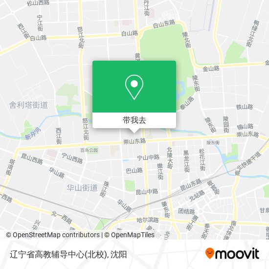 辽宁省高教辅导中心(北校)地图