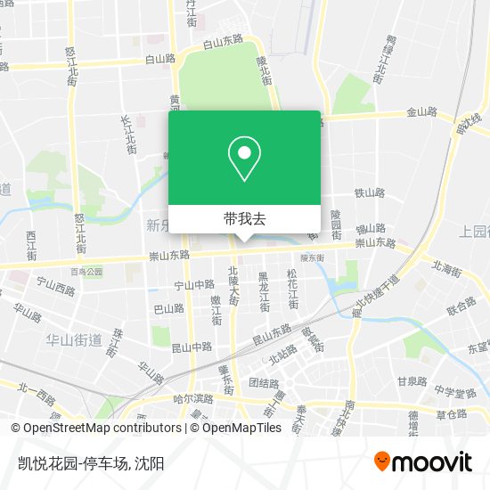 凯悦花园-停车场地图
