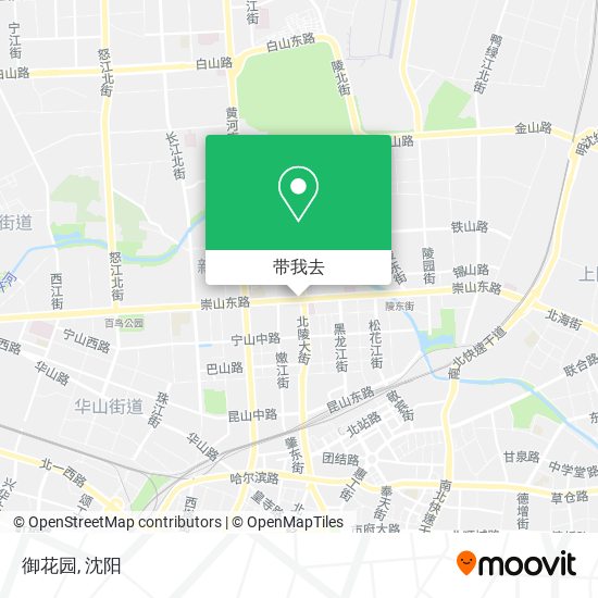 御花园地图