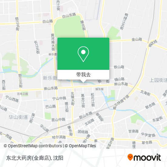 东北大药房(金廊店)地图
