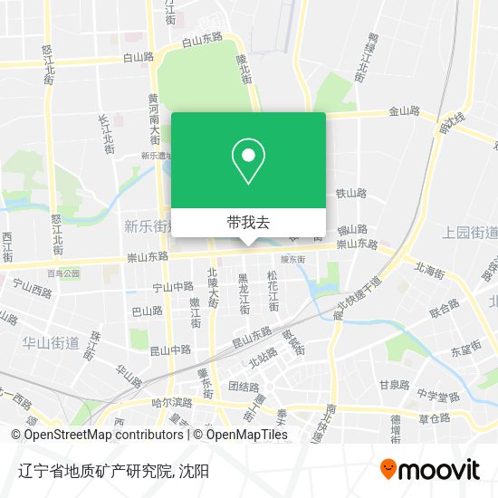 辽宁省地质矿产研究院地图