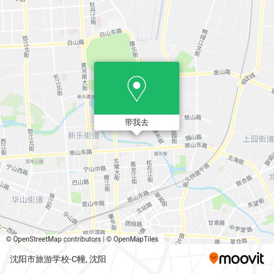 沈阳市旅游学校-C幢地图