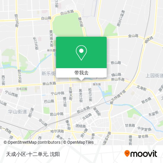 天成小区-十二单元地图