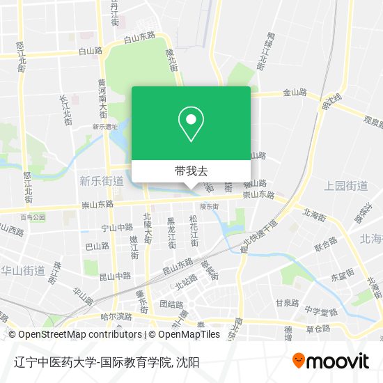 辽宁中医药大学-国际教育学院地图