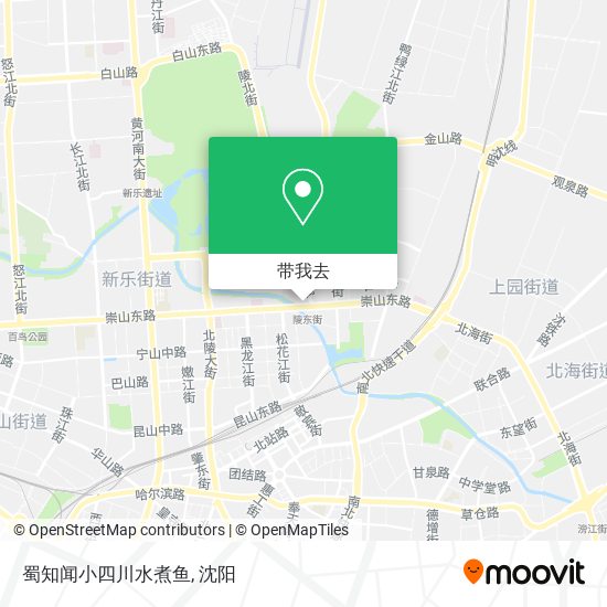 蜀知闻小四川水煮鱼地图