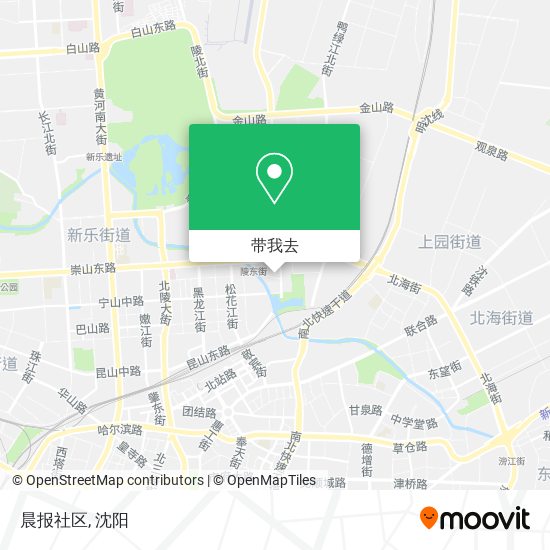 晨报社区地图