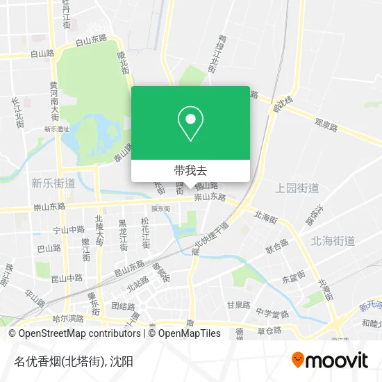 名优香烟(北塔街)地图