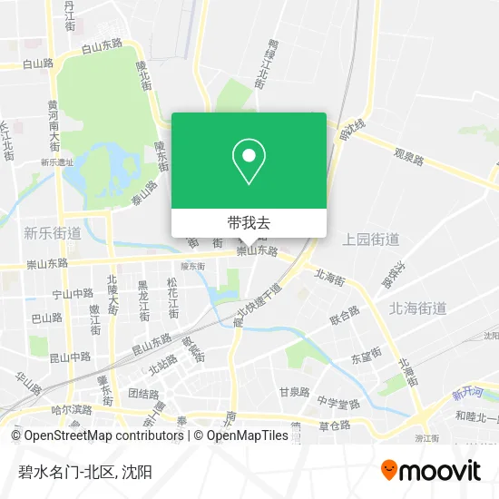 碧水名门-北区地图