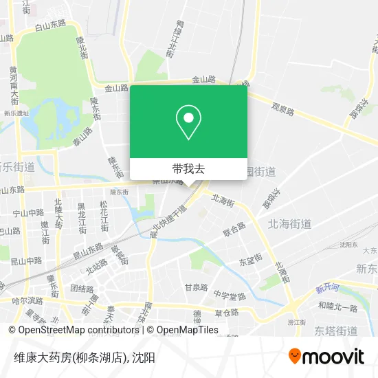 维康大药房(柳条湖店)地图