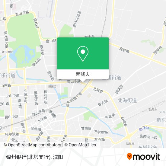 锦州银行(北塔支行)地图