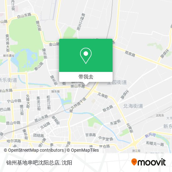 锦州基地串吧沈阳总店地图