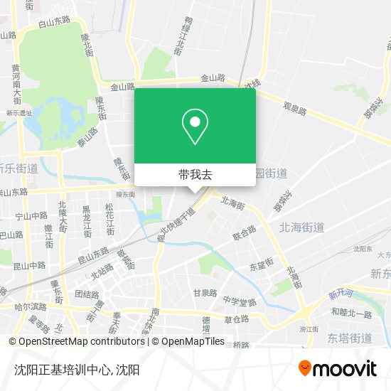 沈阳正基培训中心地图